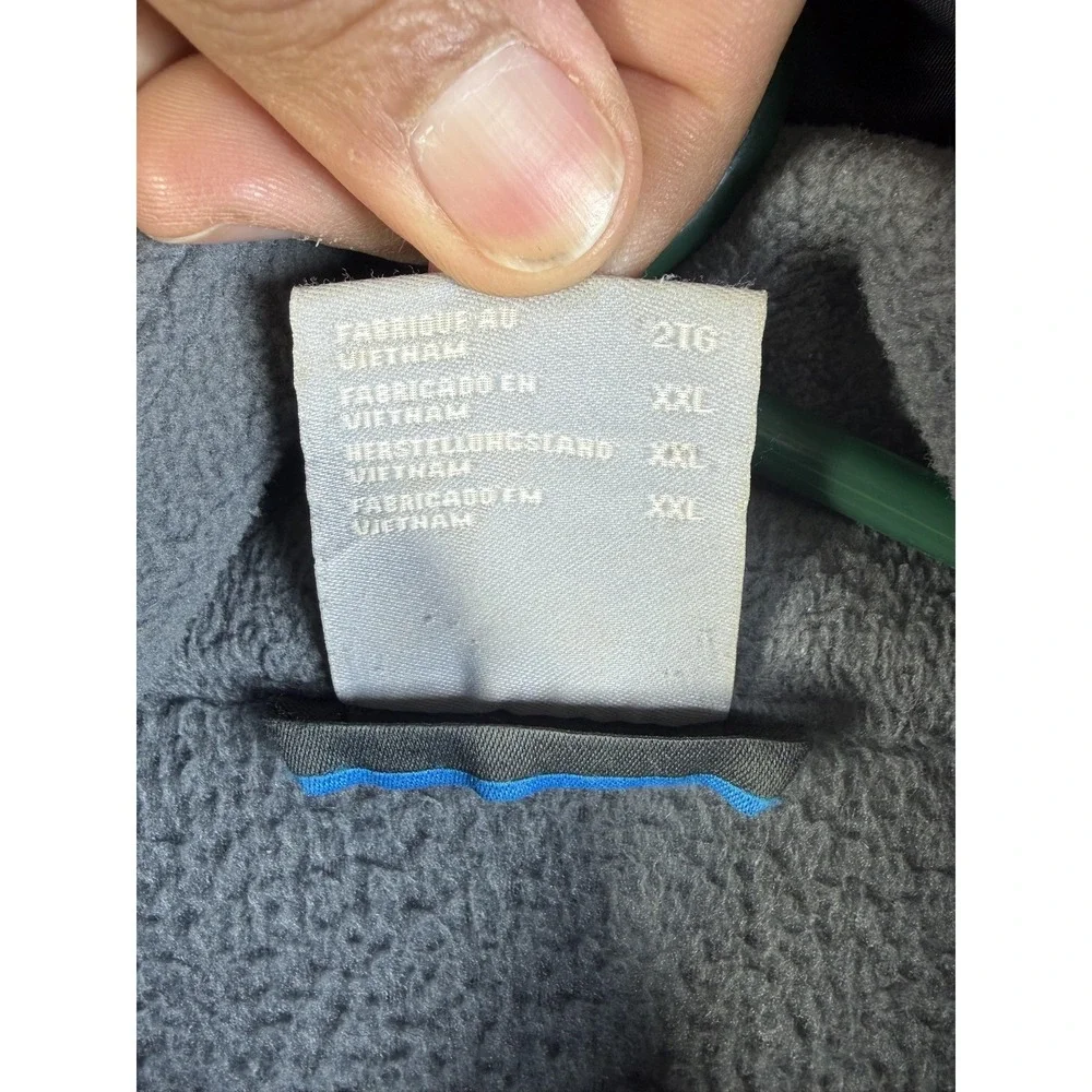 Columbia Jacket Mens 2XL Black Gray Interchange 3-in-1 Hooded Fleece Lined